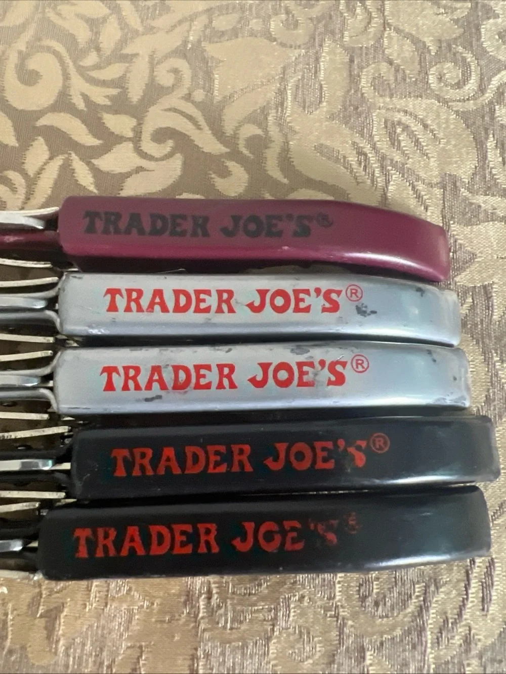 5PackTrader Joe’s Waiter’s Friend Corkscrew Stainless St w/Foil Cutter Wine Keys
